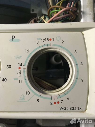 Стиральная машина WGS 834 TX по запчастям