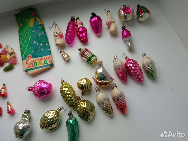 Елочные игрушки СССР