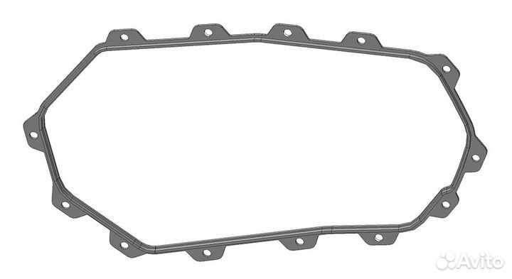 Прокладка крышки вариатора (13 точек крепления)