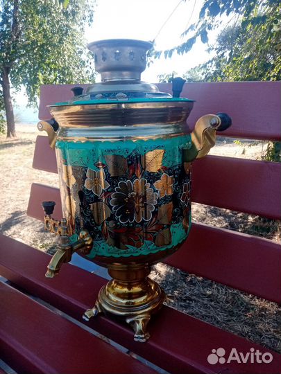 Самовар электрический расписной