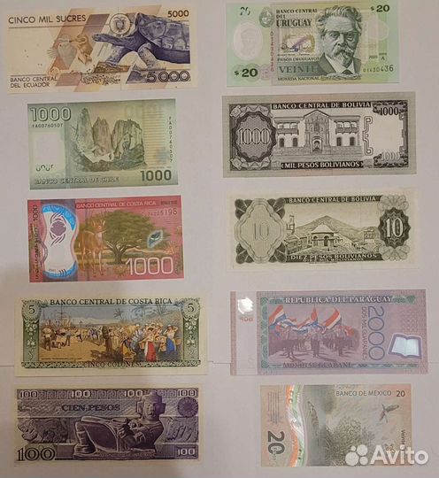 Банкноты Америки