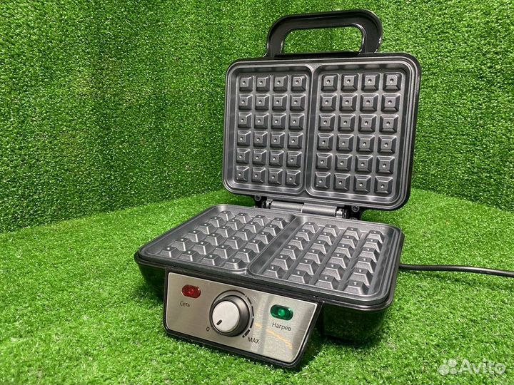 Вафельница для бельгийских вафель Kitfort кт-1620