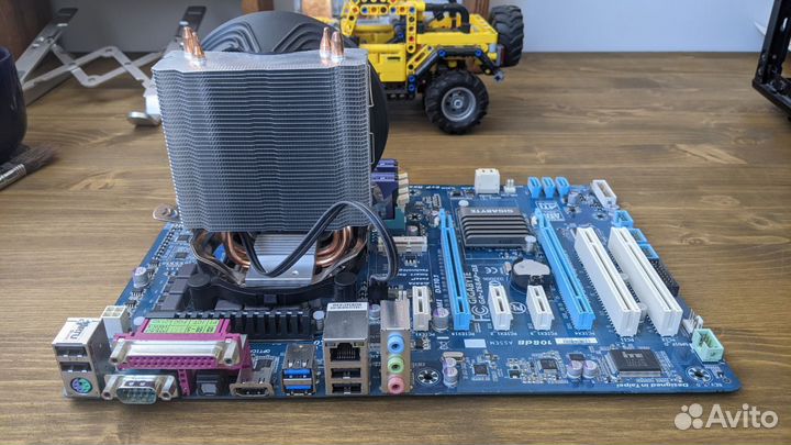 Комплект материнской платы GA-Z68AP с процом i5