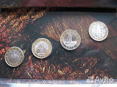 Литва 2 лита 2013г proof В буклете.4шт