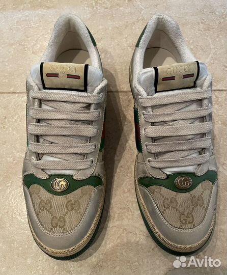 Оригинальные кроссовки Gucci Screener GG