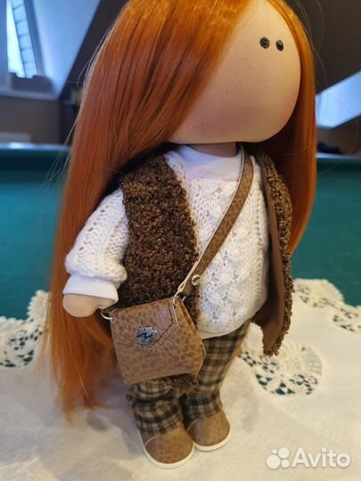 Кукла в шубке