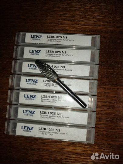 Борфрезы твердосплавные lenz