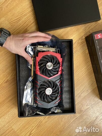Видеокарта radeon rx480 8gb Gaming X amd