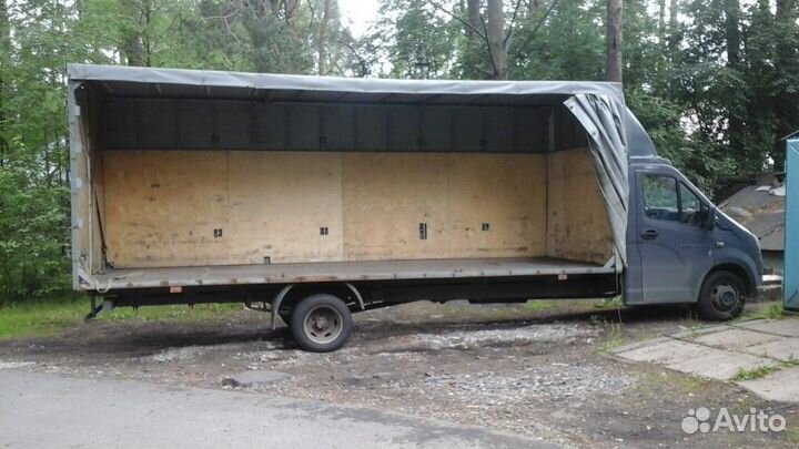 Грузоперевозки Газели 5 - 6 метров 30куб до 3 тонн