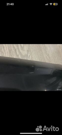 Юбка заднего бампера hyundai Santa Fe 3 2015-18