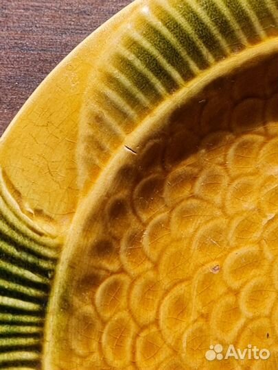 Блюдо рыба винтажное сервировочное, Югославия,1970