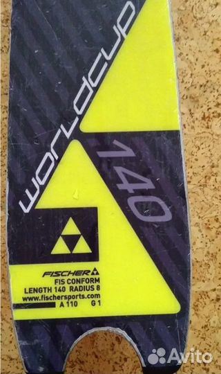 Горные лыжи спортцех Fischer RC4 SL 140
