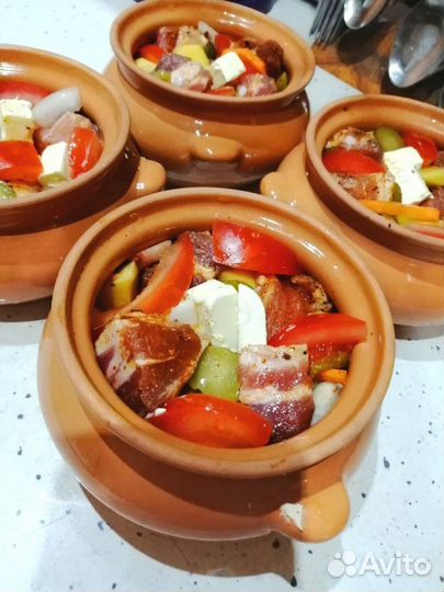 Керамические горшки для запекания