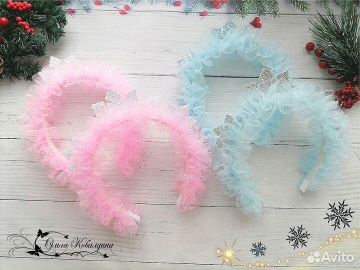 Новогодние ободки