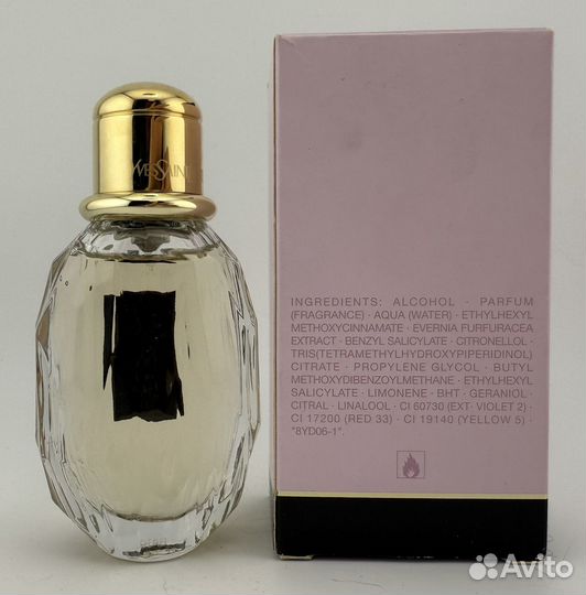 Ysl parisienne edp 30 мл винтаж 2009