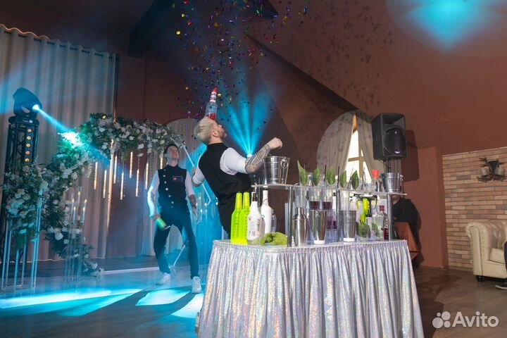 Бармен-шоу Дуэт на вашем мероприятии