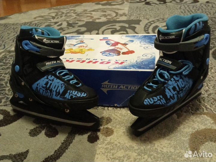 Продам коньки раздвижные размер 37-40