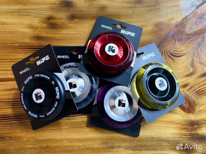 Нереальные колеса для трюкового самоката hipe H11