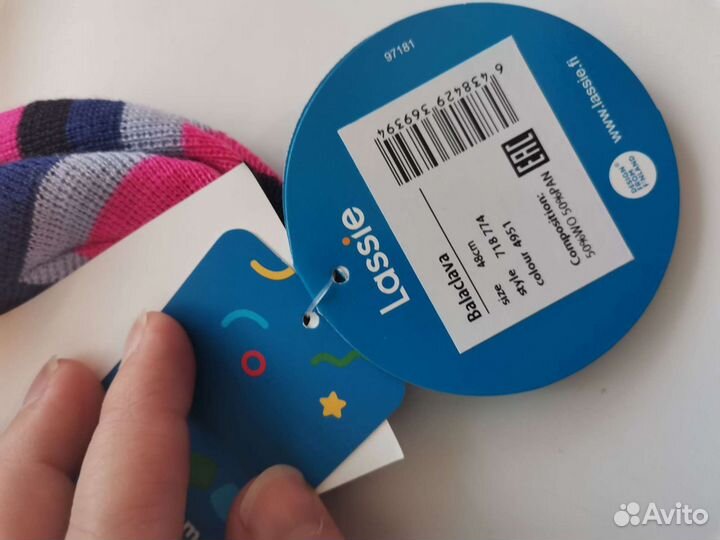 Шапка шлем lassie