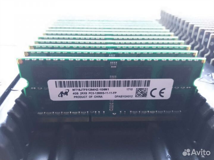 Оперативная память для ноутбука DDR3/3L 4, 8 GB