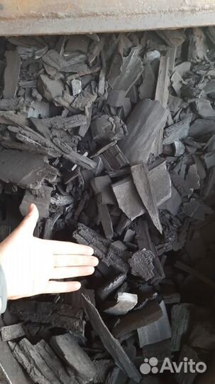 Древесный уголь в мешках