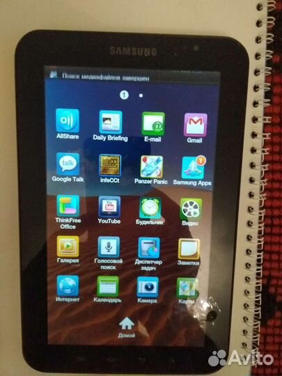 Планшет samsung galaxy tab GT P 1000