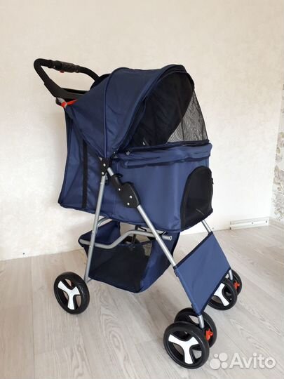 Коляска для собак до 15 кг + дождевик
