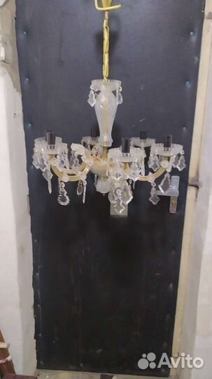 Люстры хрустальные, чсср. Времена СССР