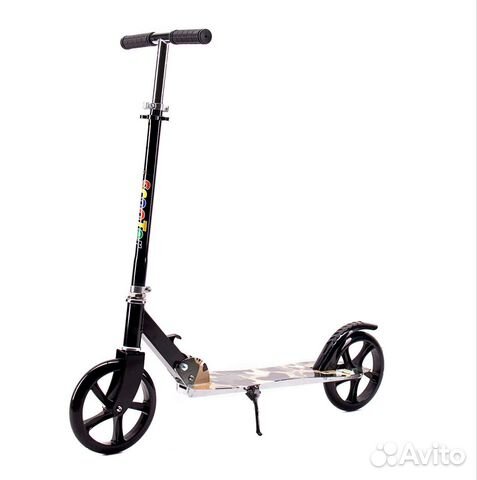 Самокат двухколесный до 100 кг