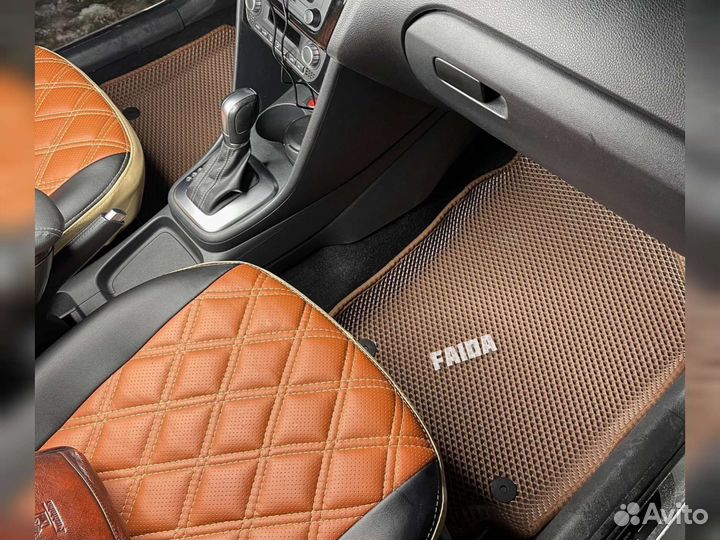 Коврики eva ева эва polo volkswagen фольксваген
