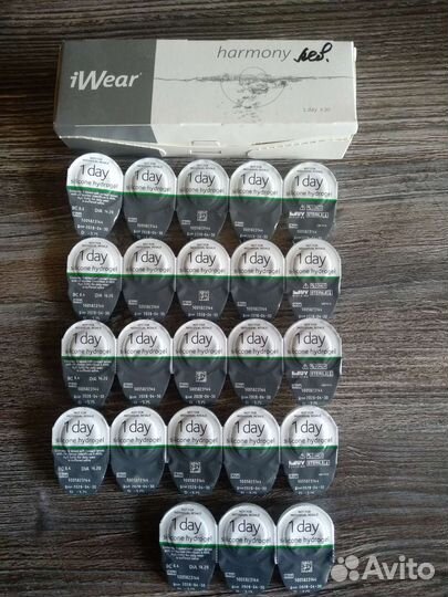 Линзы контактные однодневные