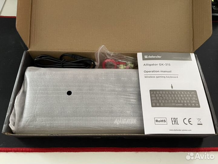 Механическая клавиатура alligator GK-315 Defender