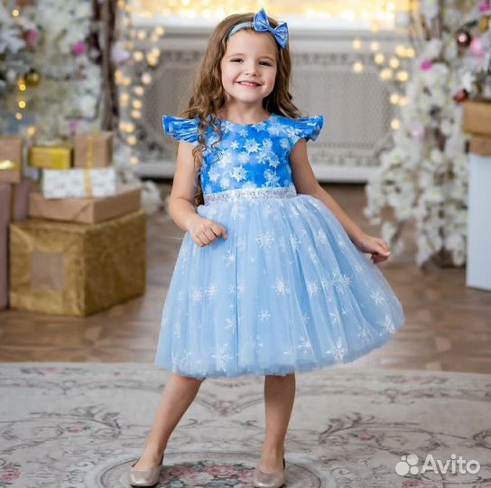 Платье для девочки 92
