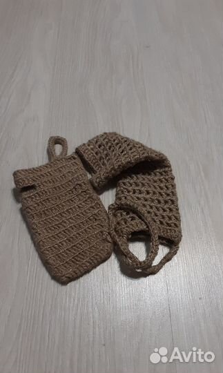 Джутовые мочалки