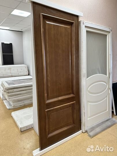 Двери натуральный шпон