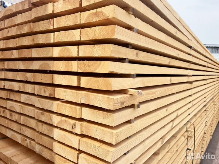 Доска обрезная 50х150х6000мм с доставкой