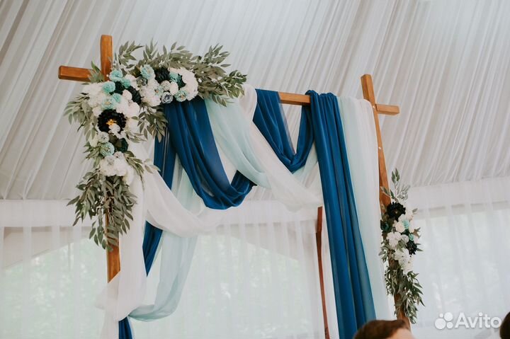 Цветочная композиция на свадьбу