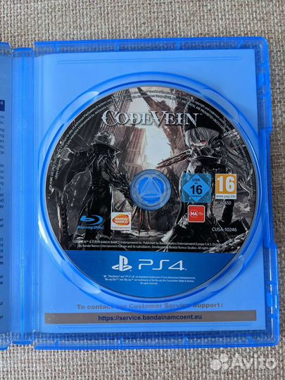 Code Vein ps4