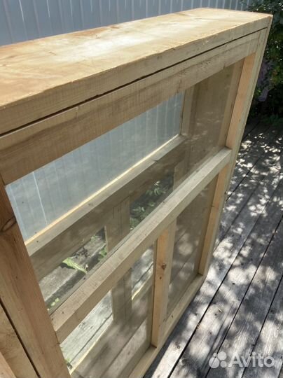 Оконные блоки деревянные новые