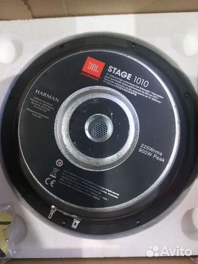 Сабвуфер JBL stage 1010 10 дюймов 25см