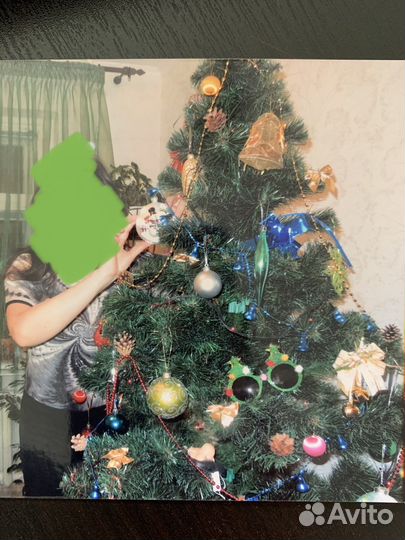 Елка искусственная пушистая красивая