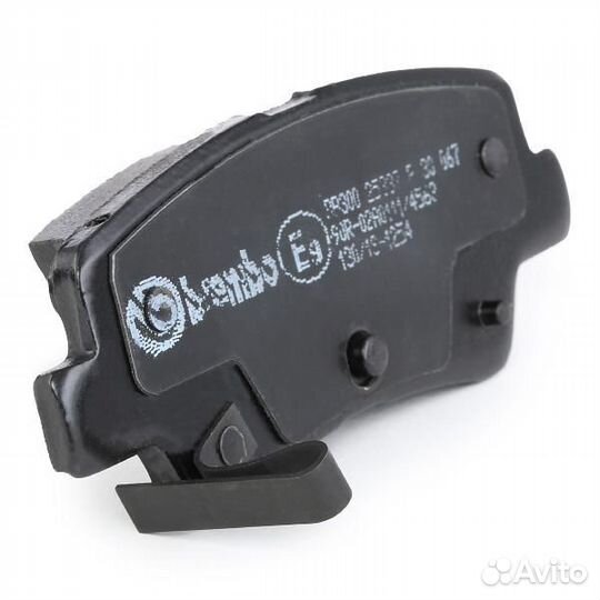 Колодки тормозные дисковые зад