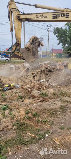 Услуги экскаватора