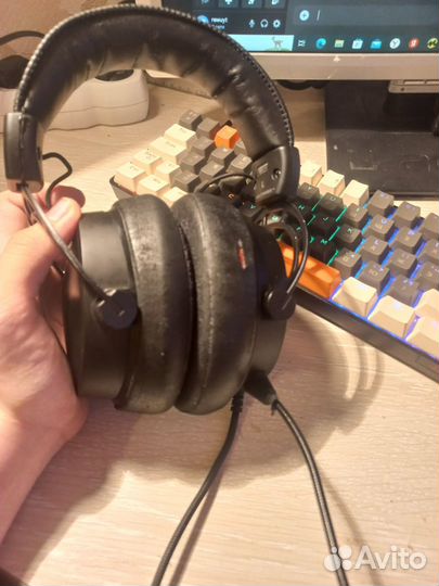 Игровые наушники hyperx