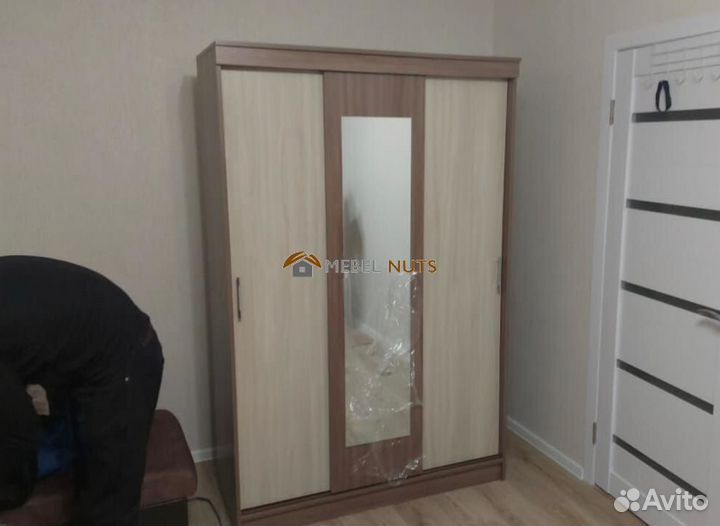 Шкаф купе с зеркалом