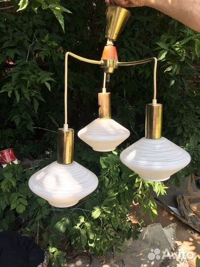Люстра ретро винтаж СССР