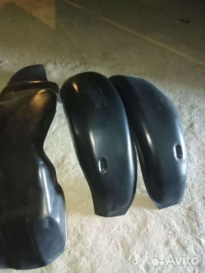 Защита колёсных арок land cruiser 100