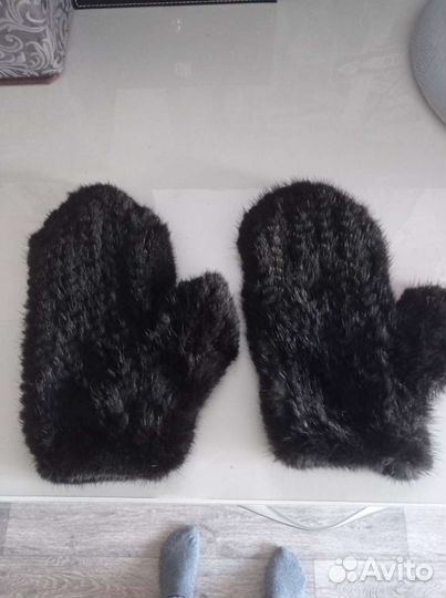 Норковые варежки