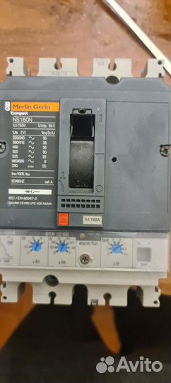 Автоматические выключатели Merlin Gerin 16-630A