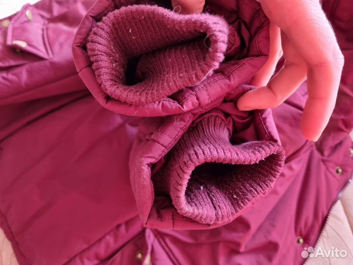 Куртка button blue